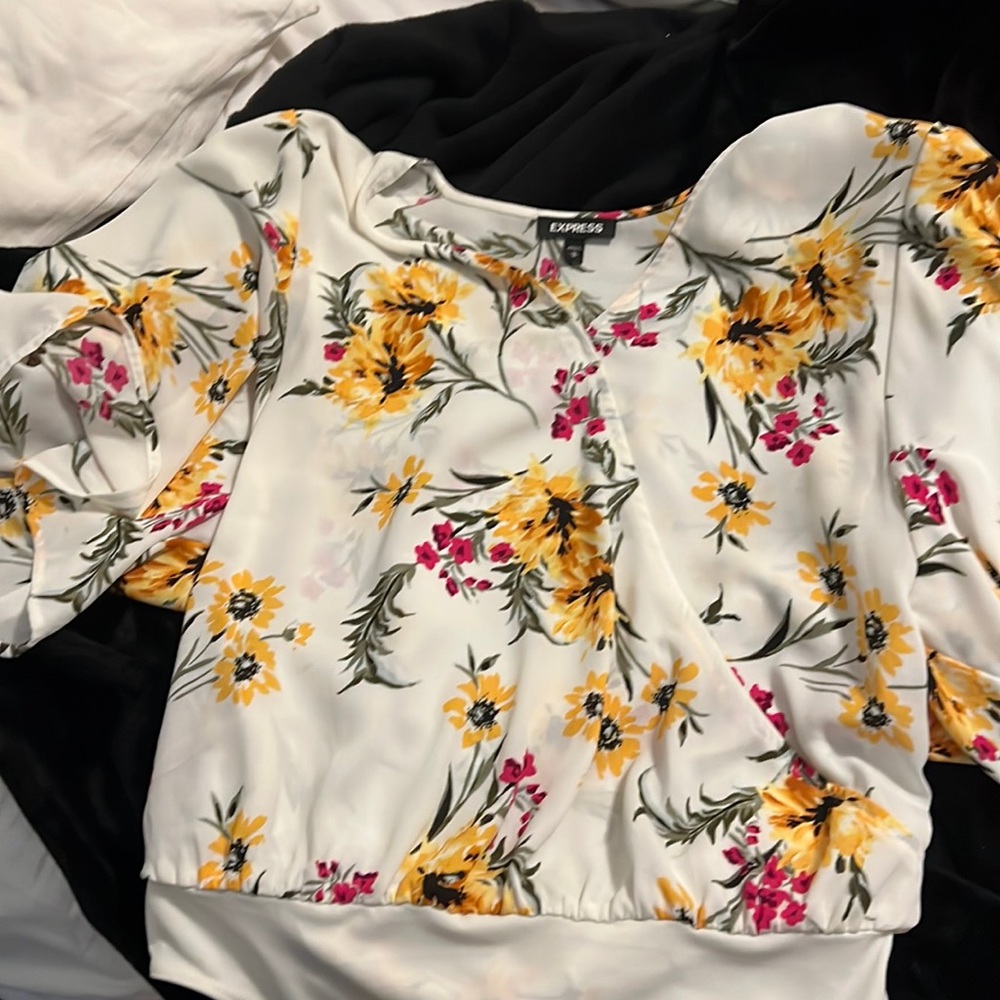Express body blouse thong